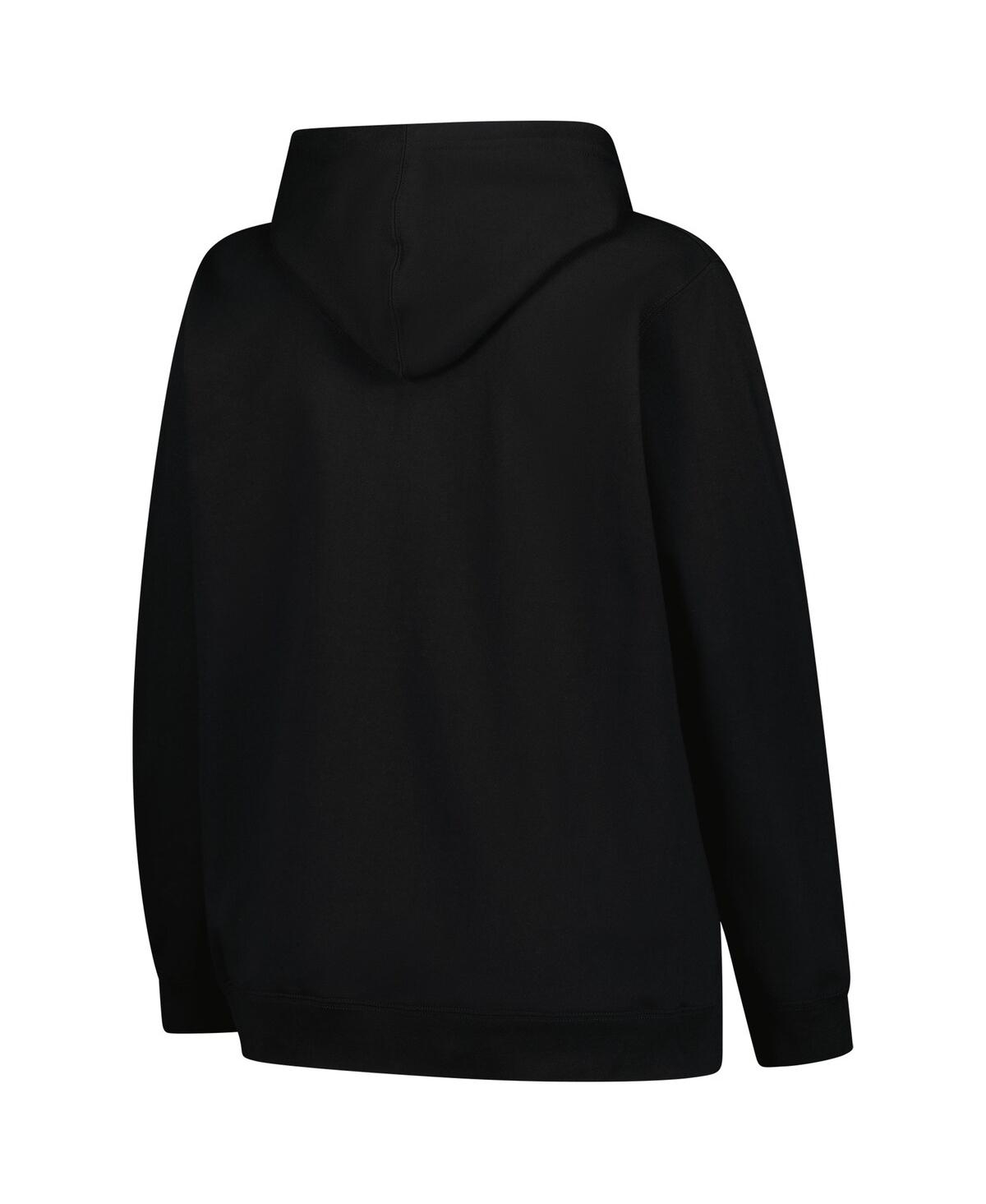 Champion Women's Black Kentucky Wildcats Plus Size Heart Soul Notch Neck Pullover In Black