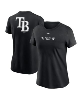 Nike - Women's Black Tampa Bay Rays Over Shoulder T-Shirt
