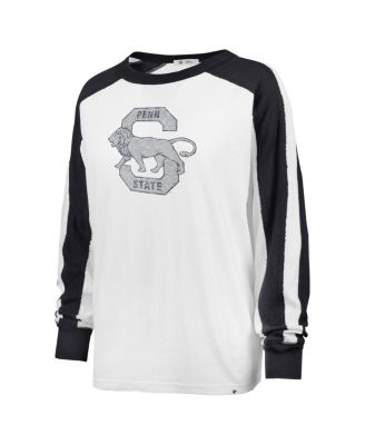 Women's White Penn State Nittany Lions Premier Caribou Raglan Long Sleeve T-Shirt