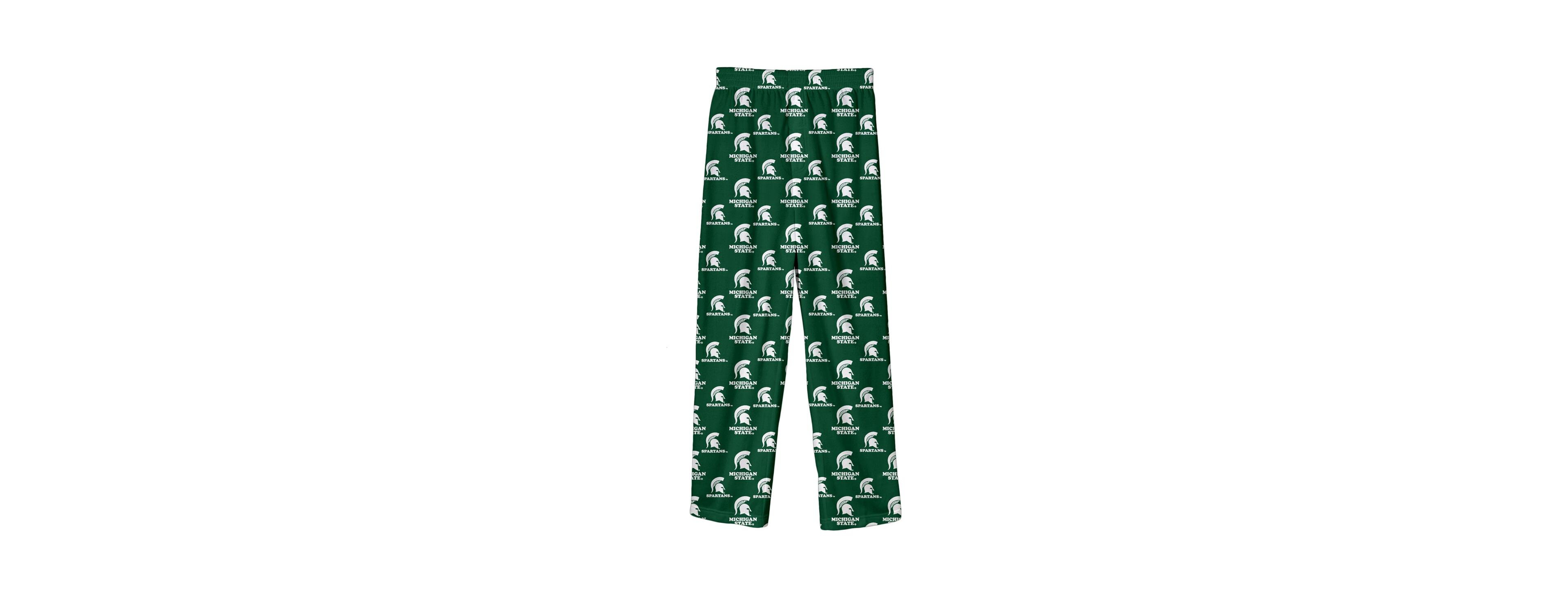 Outerstuff Big Boys and Girls Hunter Green Michigan State Spartans Team Pants