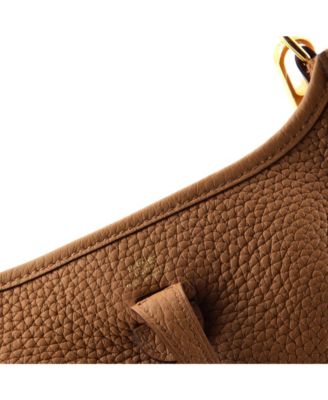 Pre-Owned HERMES TPM Evelyne Bag Gen III Clemence