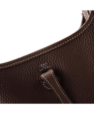 Pre-Owned HERMES TPM Evelyne Bag Gen III Clemence