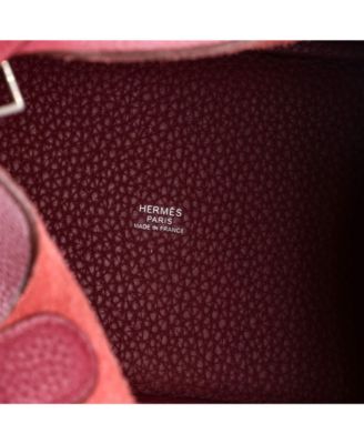 Pre-Owned HERMES PM Picotin Lock Bag Clemence