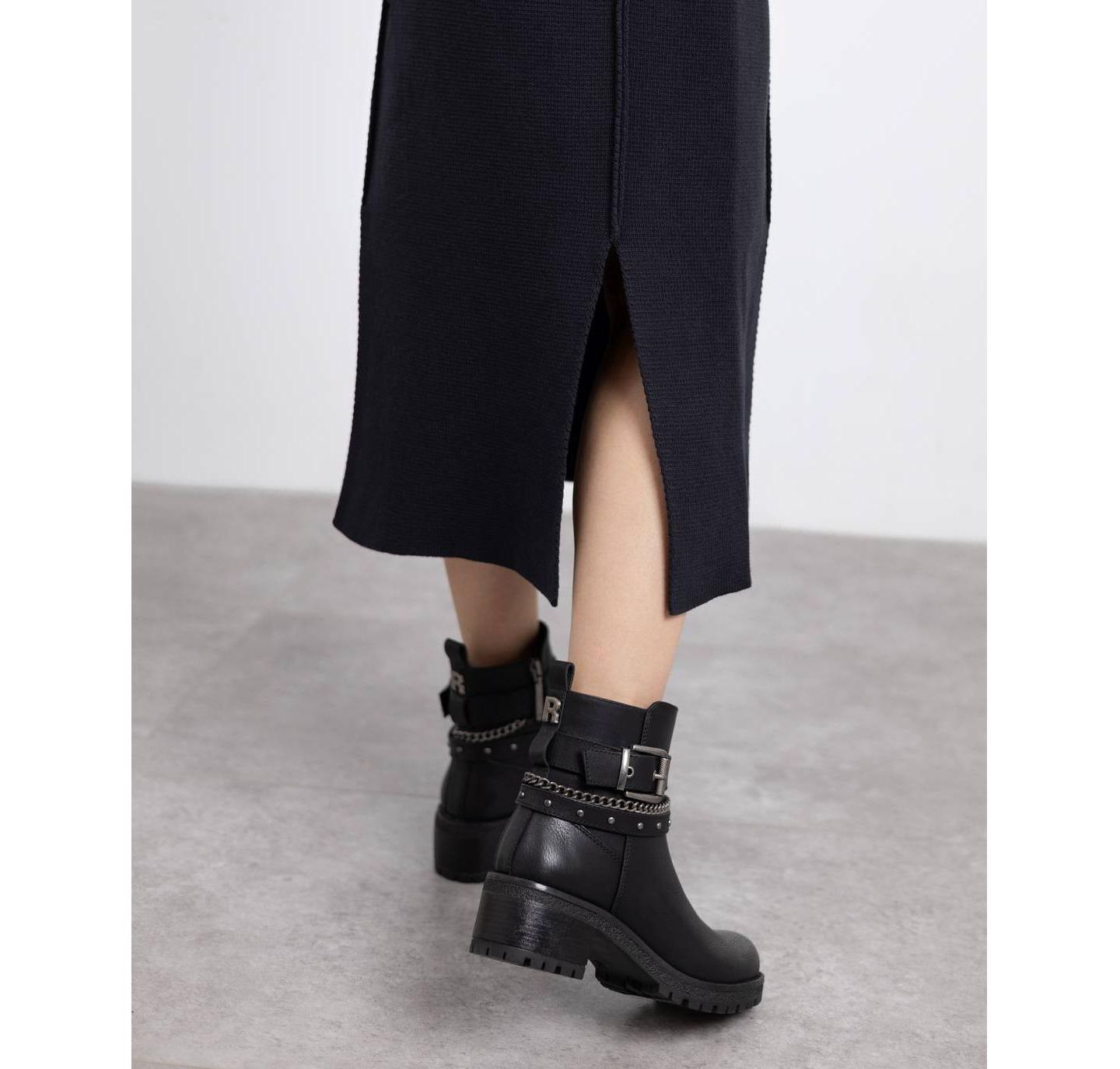 Женские ботинки XTI Ankle Booties Refresh Collection, цвет: Чёрный — фото 5