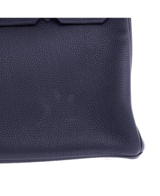 Pre-Owned HERMES Birkin 30 Handbag Verso Togo with Palladium Hardware