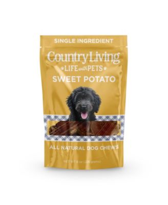 Sweet Potato Chips Dog Treats – 8oz Bag – 100% Natural