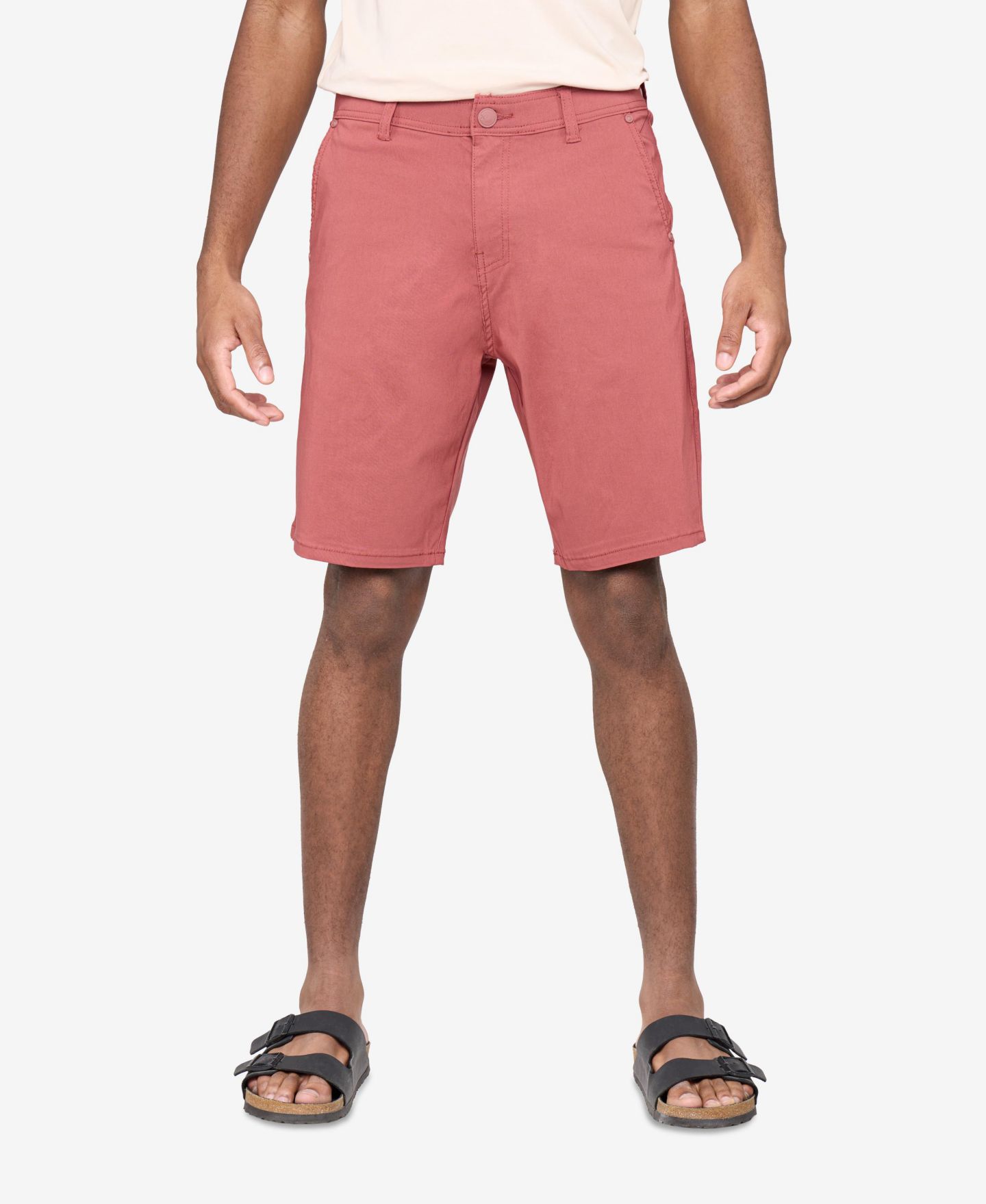Мужские шорты XRAY 10" Slim Fit Stretch Chino, цвет: Сливочный — фото 1