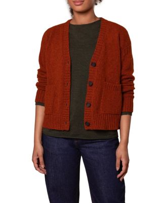 Donegal Boxy V-Neck Cardigan