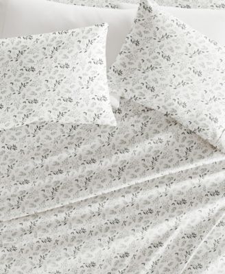 Delicate Blossoms 4-P.c. Sheet Set, King