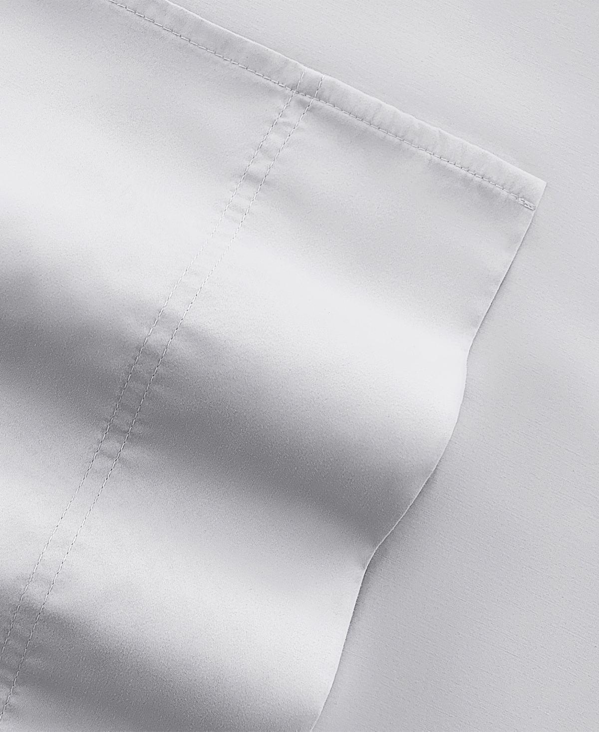 Ienjoy Home Long Staple 300-thread Count Cotton Solid 3-pc. Sheet Set, Twin In Gray