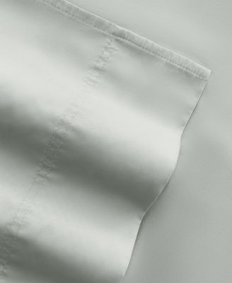 Long Staple 300-Thread Count Cotton Solid 4-Pc. Sheet Set, King