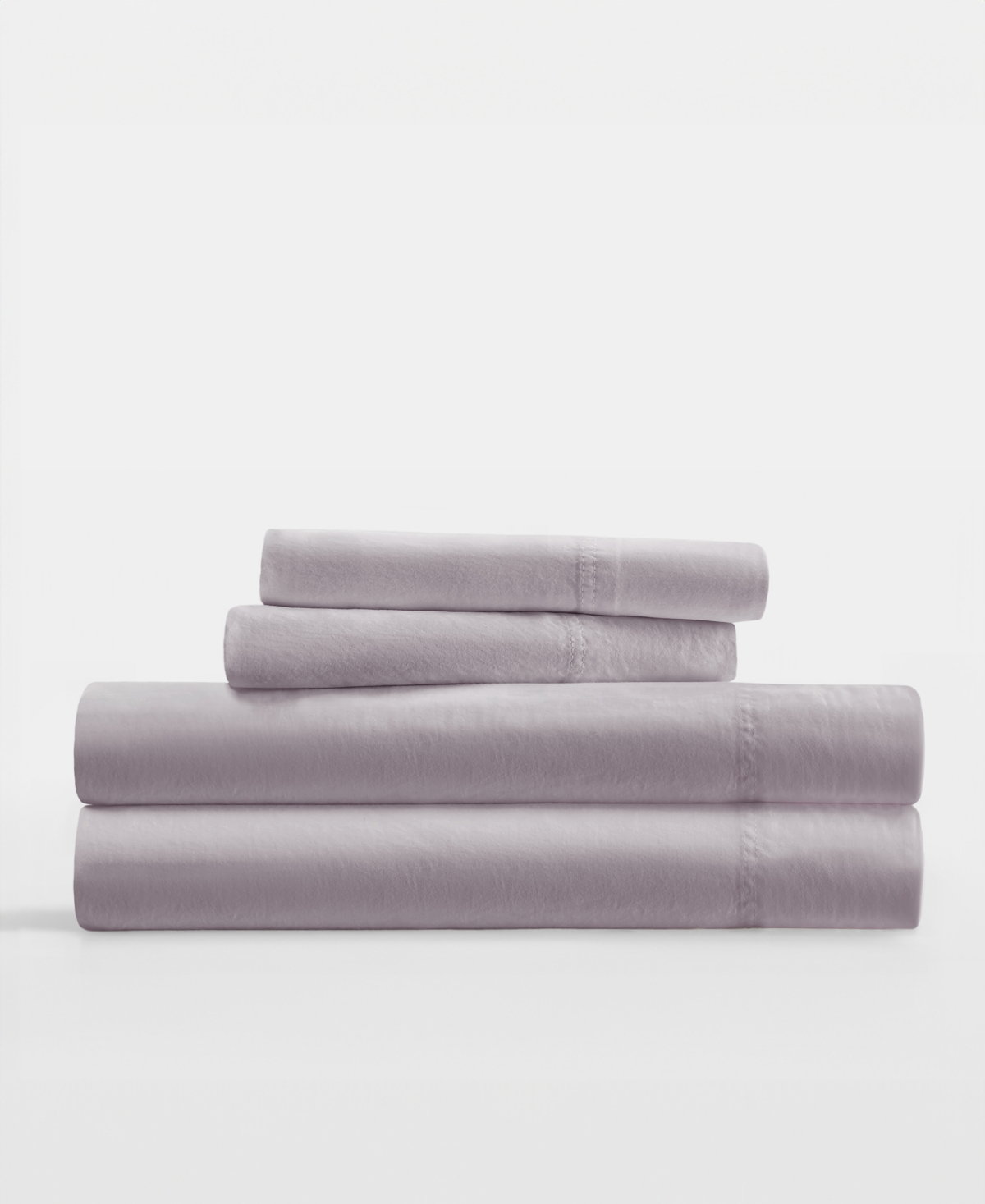 Ienjoy Home Long Staple 300-thread Count Cotton Solid 4-pc. Sheet Set, California King In Green