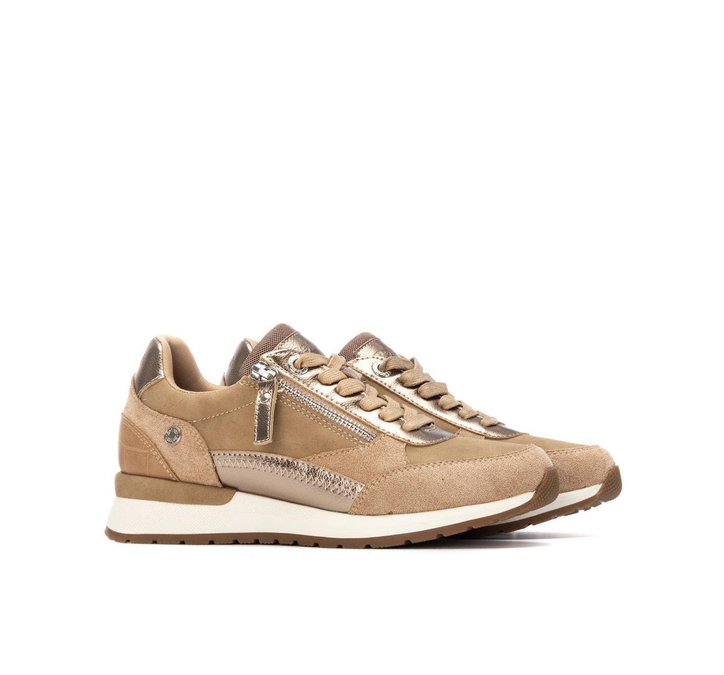 Женские кроссовки XTI Casual Sneakers Refresh Collection, цвет: Бежевый — фото 5