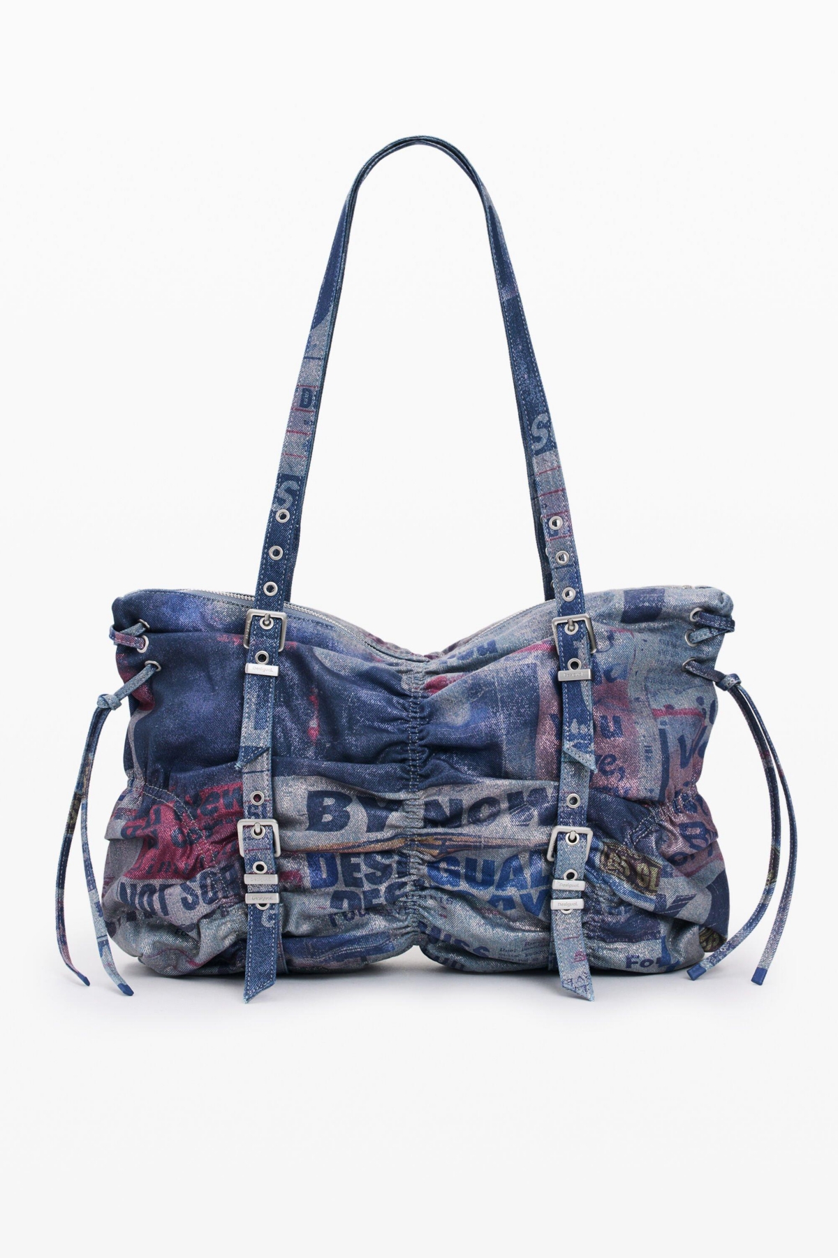 Desigual Women's Ruched large bag