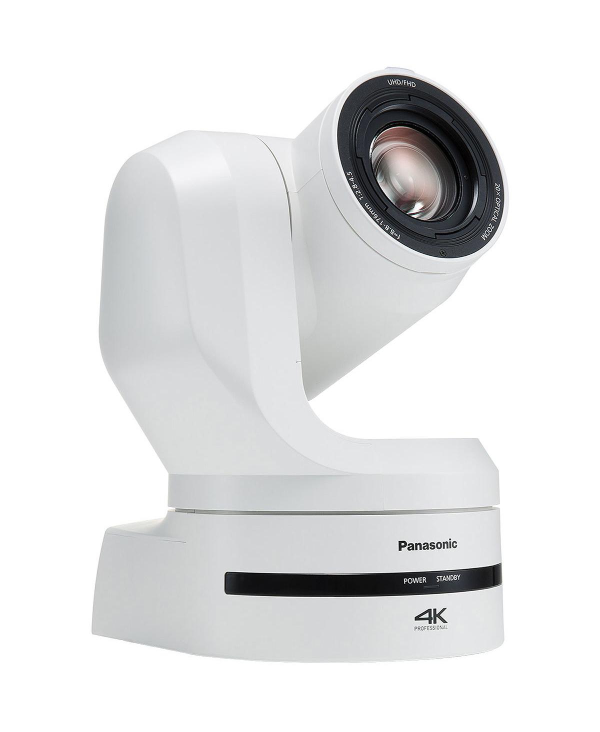 Panasonic Aw-UE150A 20.18MP 4K Ultra Hd Professional Sdi/Hdmi/Ndi 20x Ptz Camera, Pearl White