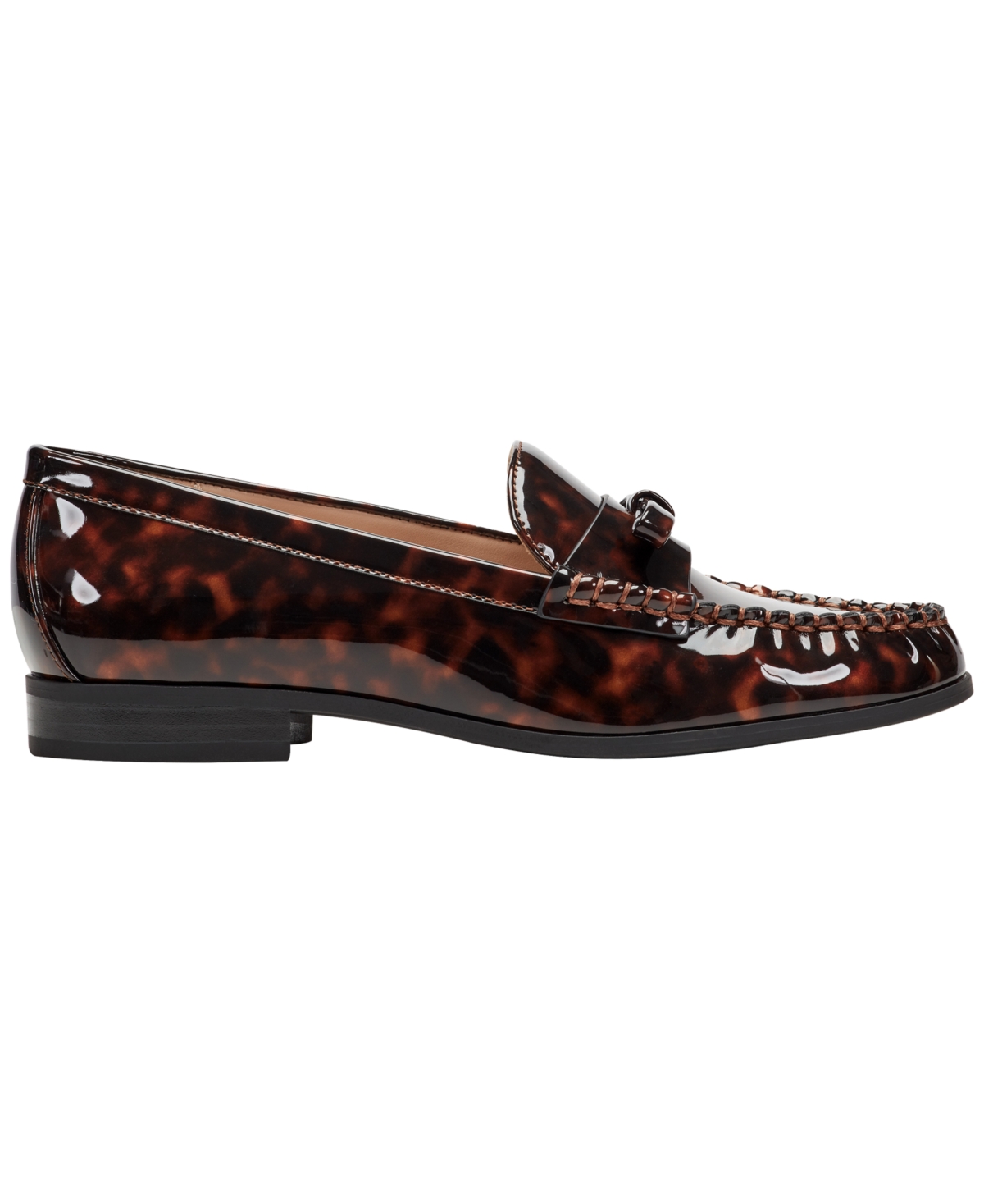 Bandolino Women's Laynei Almond Toe Slip-on Loafers In Brown