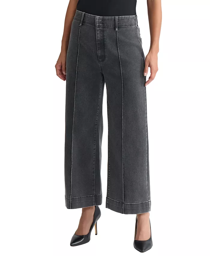 Women's Wide-Leg Pintuck Pants - thumbnail 3
