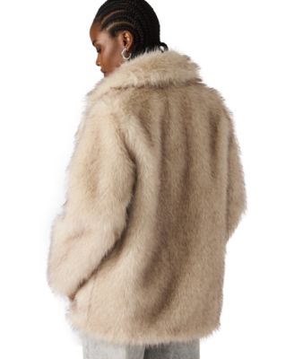 Women's Faux Fur Kindra Big Collar Jacket