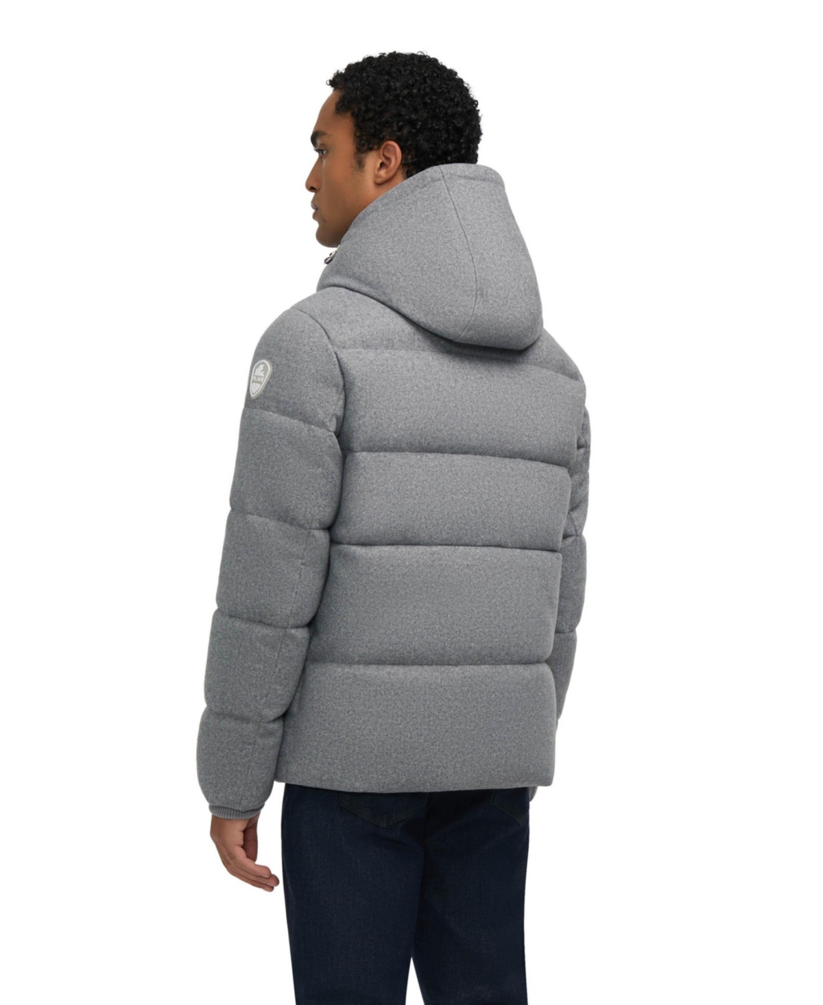 Pajar Men's Kepler Wool-Like Puffer with Removable Hood