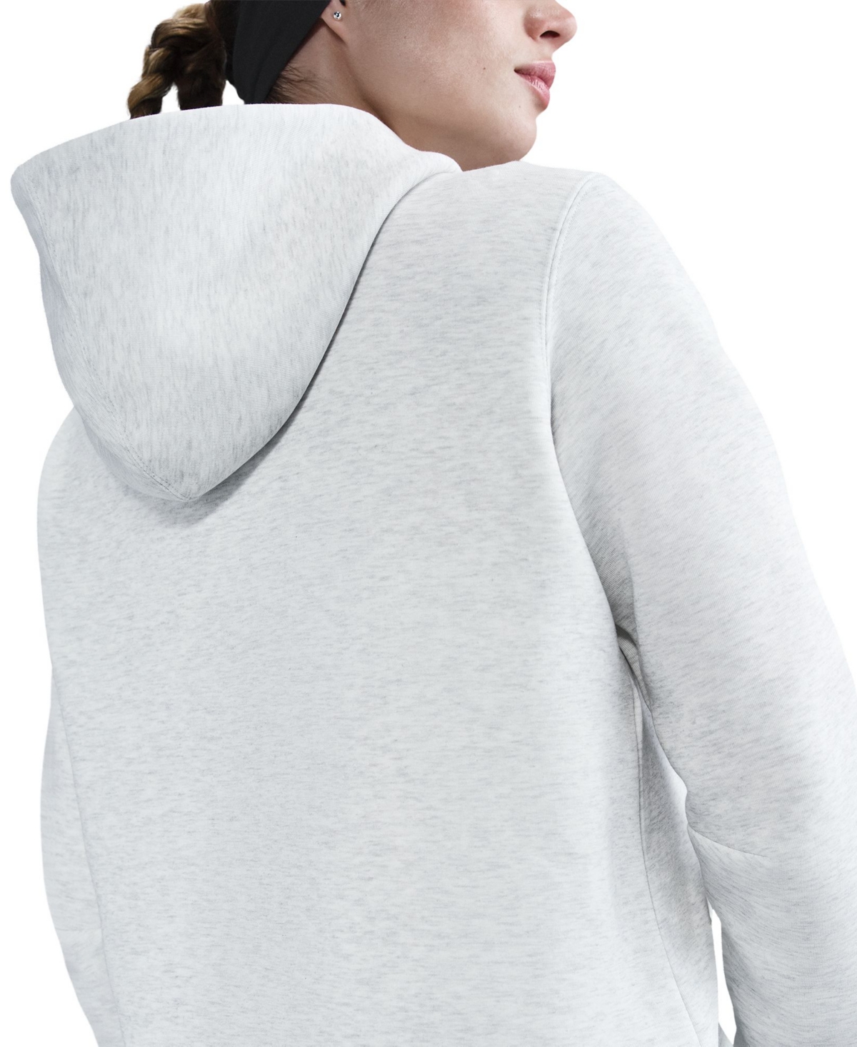 Nike Sportswear Women's Tech Fleece Pullover Hoodie In Gray