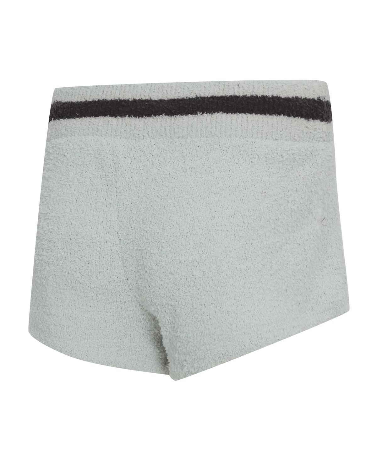 Concepts Sport Women's Gray Cleveland Browns Whitley Long Sleeve Hoodie Top Shorts Set In Gray