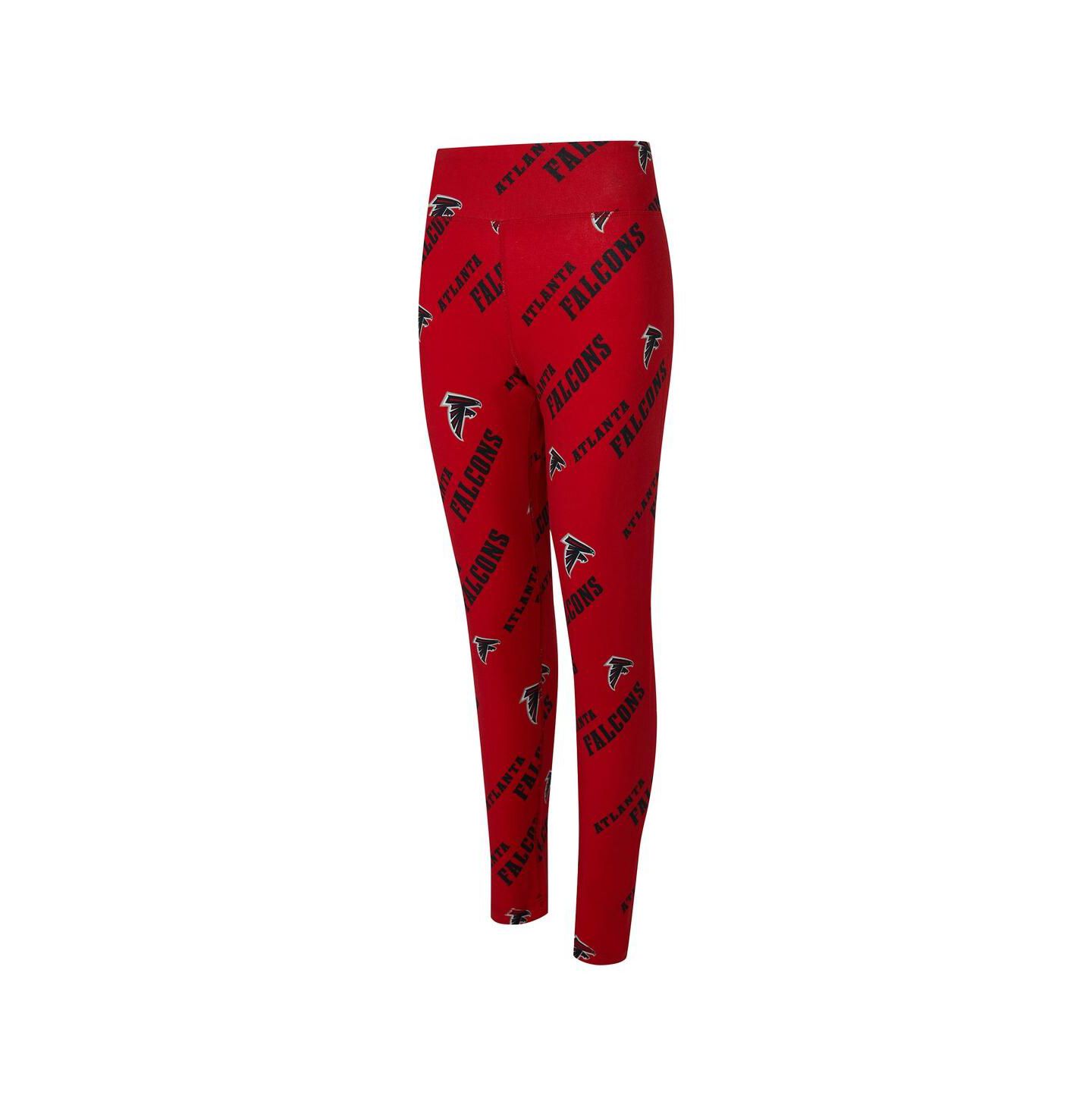 Женские леггинсы Concepts Sport Red Atlanta Falcons Mosaic Allover Print — фото 3