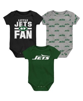 Outerstuff - Newborn New York Jets Little Tike 3-Piece Bodysuit Set