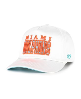 Women's White Miami Dolphins Outspoken Hitch Adjustable Hat