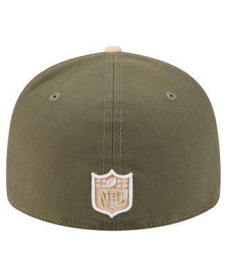 Men's Light Beige/Olive Buffalo Bills Two-Tone Color Pack Split Panel 59FIFTY Fitted Hat