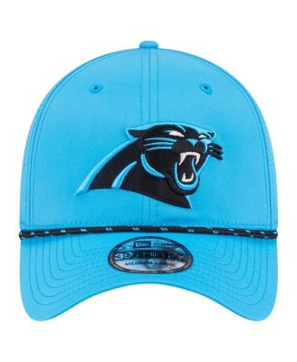 Men's Blue Carolina Panthers Perforated 39THIRTY Flex Hat