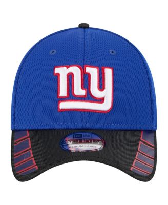 Men's Royal New York Giants Visor Hit 39THIRTY Flex Hat