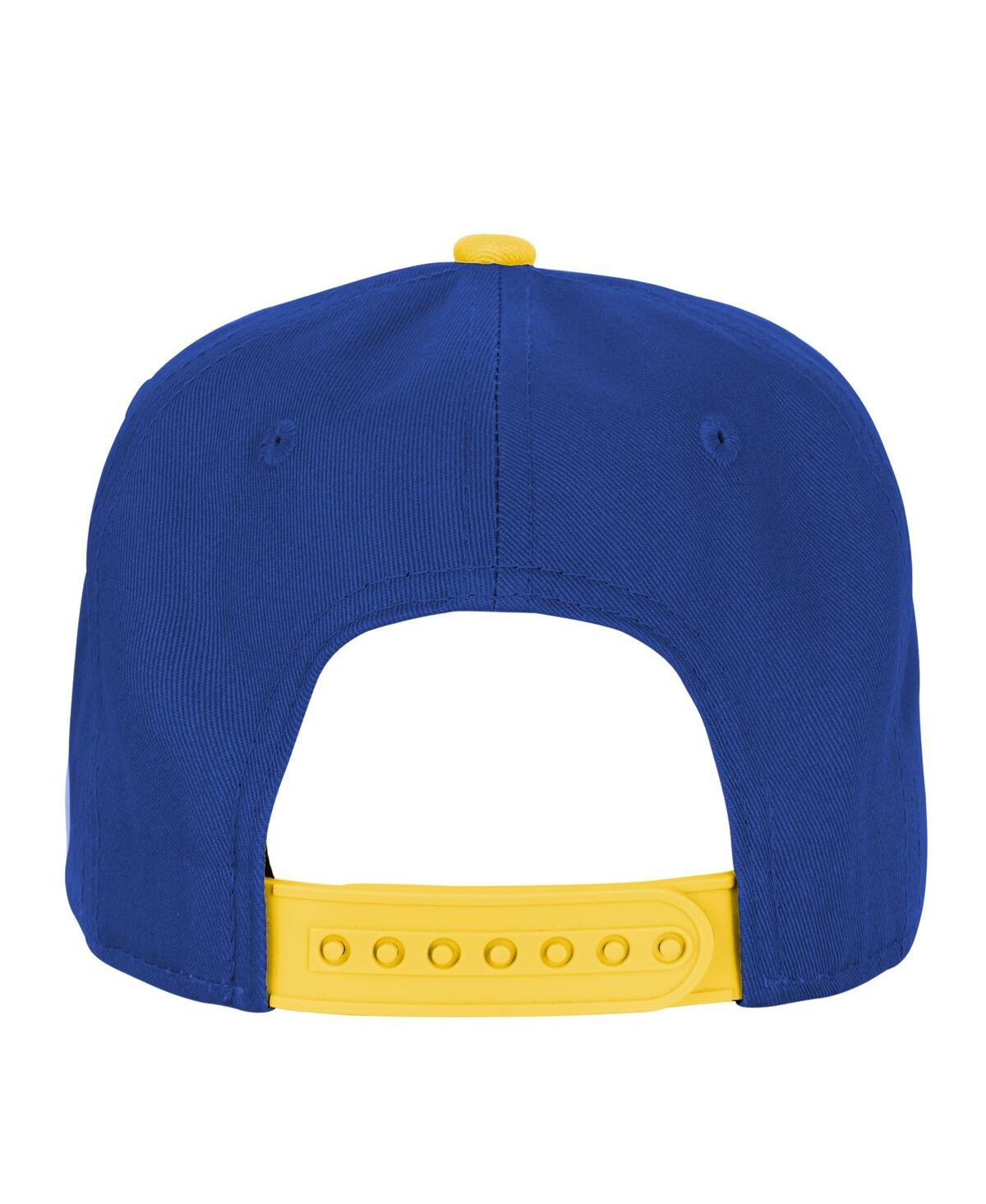 Outerstuff Big Boys And Girls Royal Los Angeles Rams Essentials Adjustable Hat In Blue