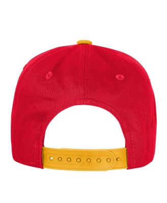 Big Boys and Girls Red Kansas City Chiefs True Retro Adjustable Hat