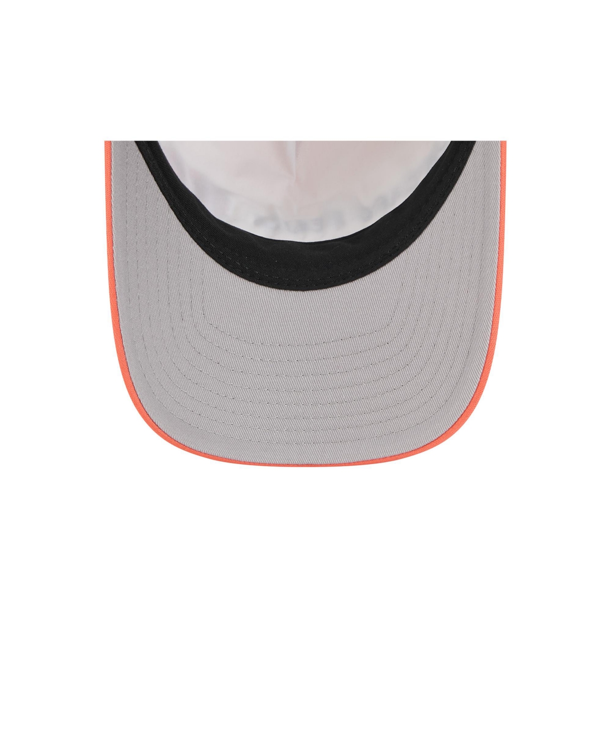 New Era Men's Orange Chicago Bears Bear Linear A-frame 9forty Adjustable Hat In Orange
