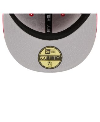 Men's Red Kansas City Chiefs Oversized 59FIFTY Fitted Hat