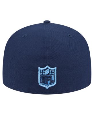 Men's Navy Tennessee Titans Oversized 59FIFTY Fitted Hat