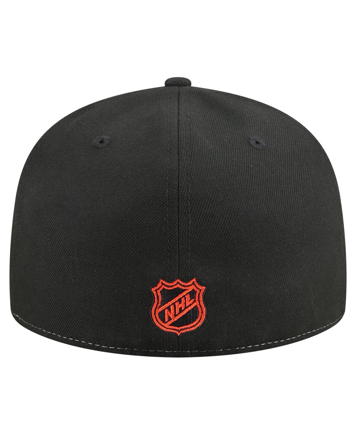 New Era Men's White/black Philadelphia Flyers Repeat Two-tone 59fifty Fitted Hat In Multi