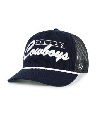 Men's&nbsp;Navy Dallas Cowboys Double Header Relaxed Corduroy Hitch Hat