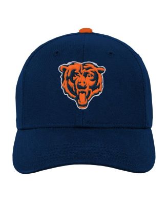 Outerstuff - Big Boys and Girls Navy Chicago Bears Team Pre-Curved Adjustable Hat