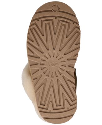 UGG Kids Round Toe Disquette Slippers