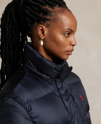 Women's Water-Resistant Long Sleeve Quilt Jacket