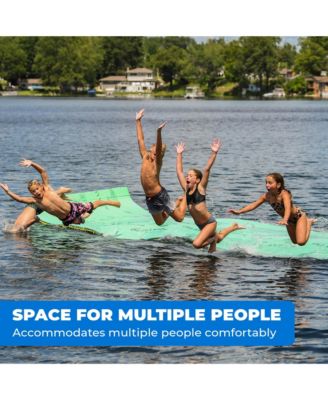 12 Foot Original Water Playground Floating Foam Island, Yellow