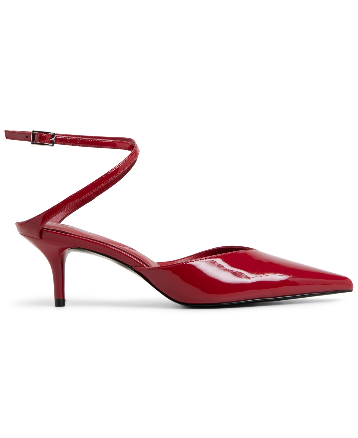 Aldo Feliccia Ankle Strap Pump In Red