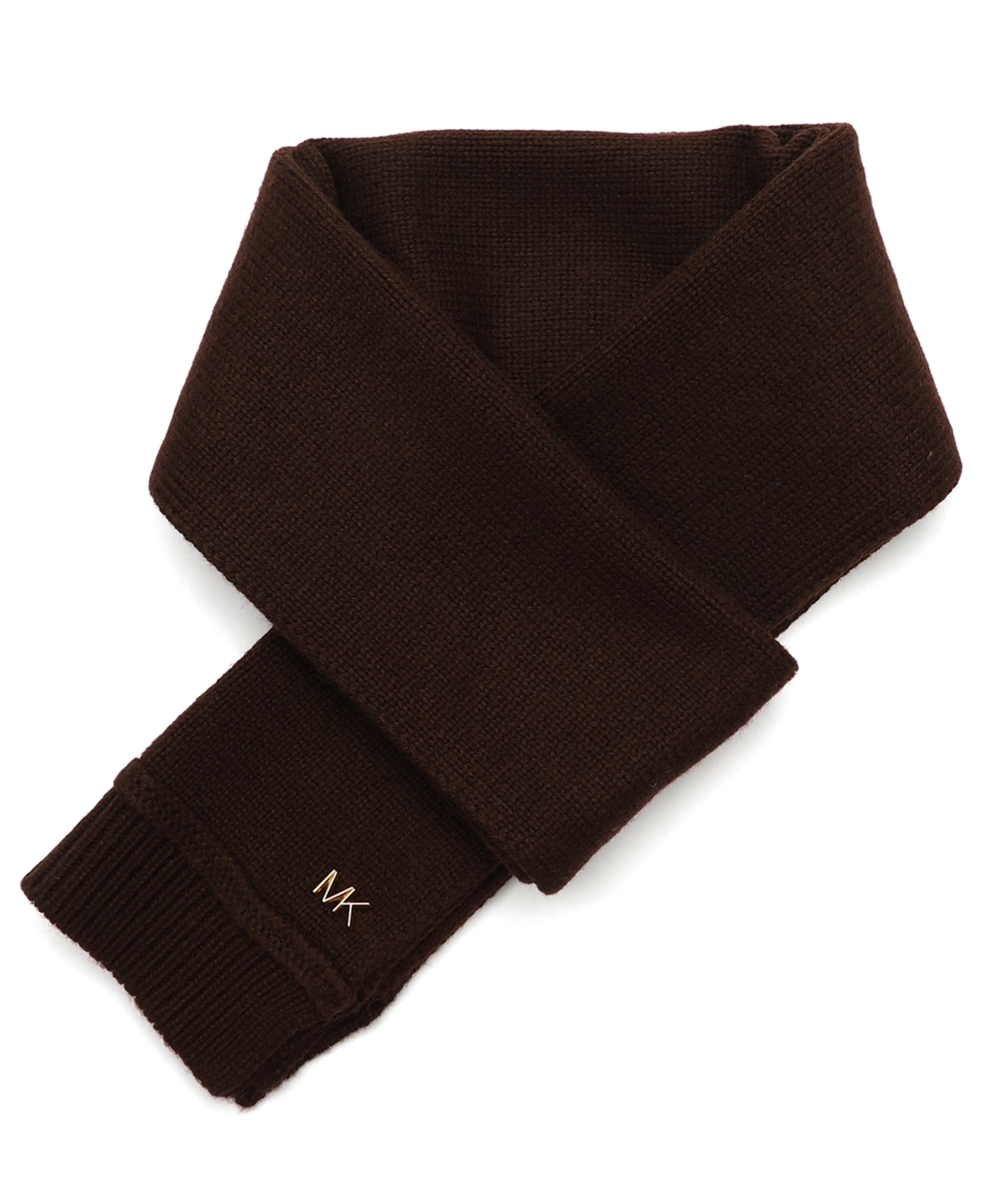 Michael Kors Women's Exposed Seam Scarf In Brown