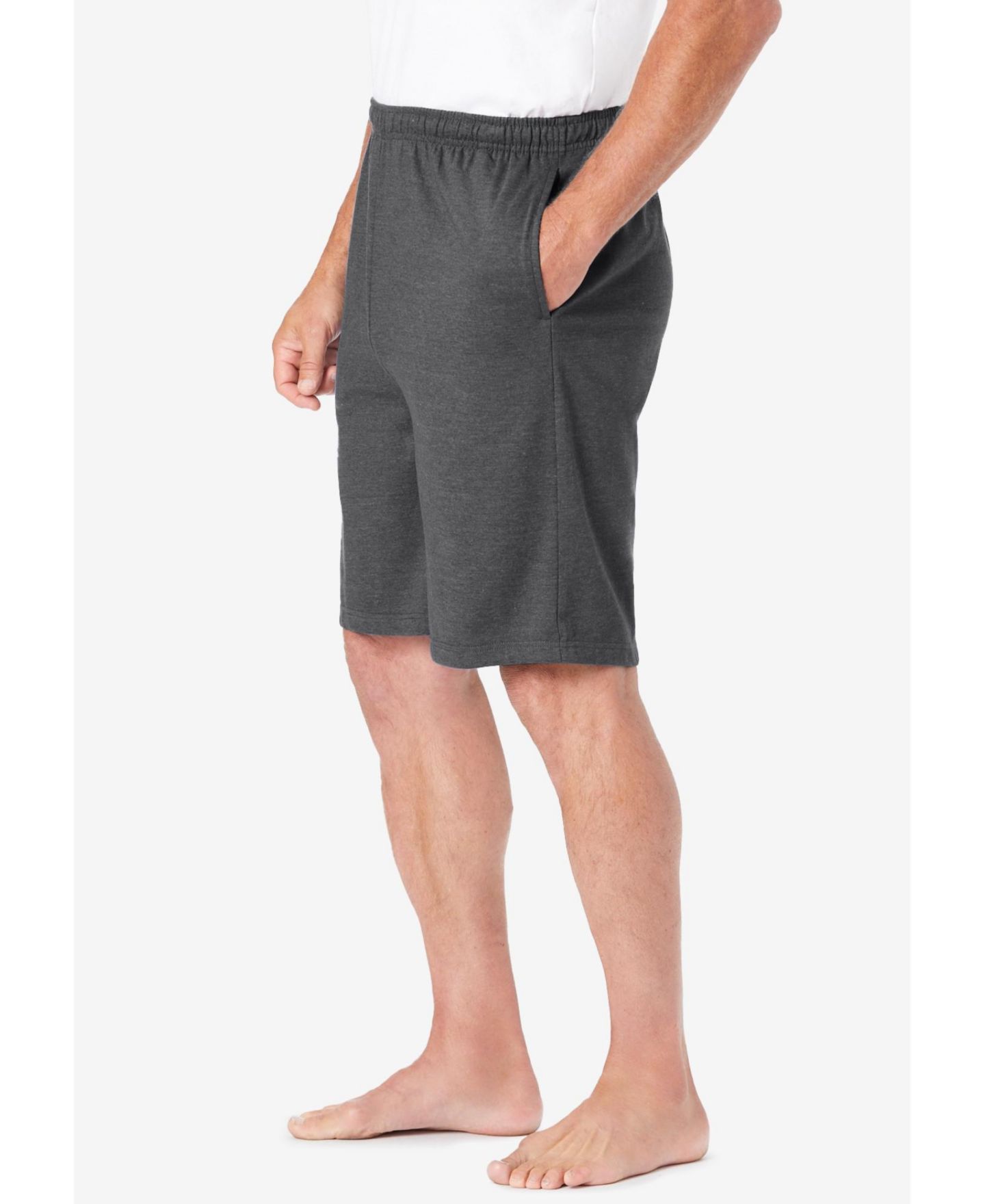 Мужские шорты KingSize Lightweight Jersey Shorts 3-Pack, цвет: Assorted Basic — фото 3