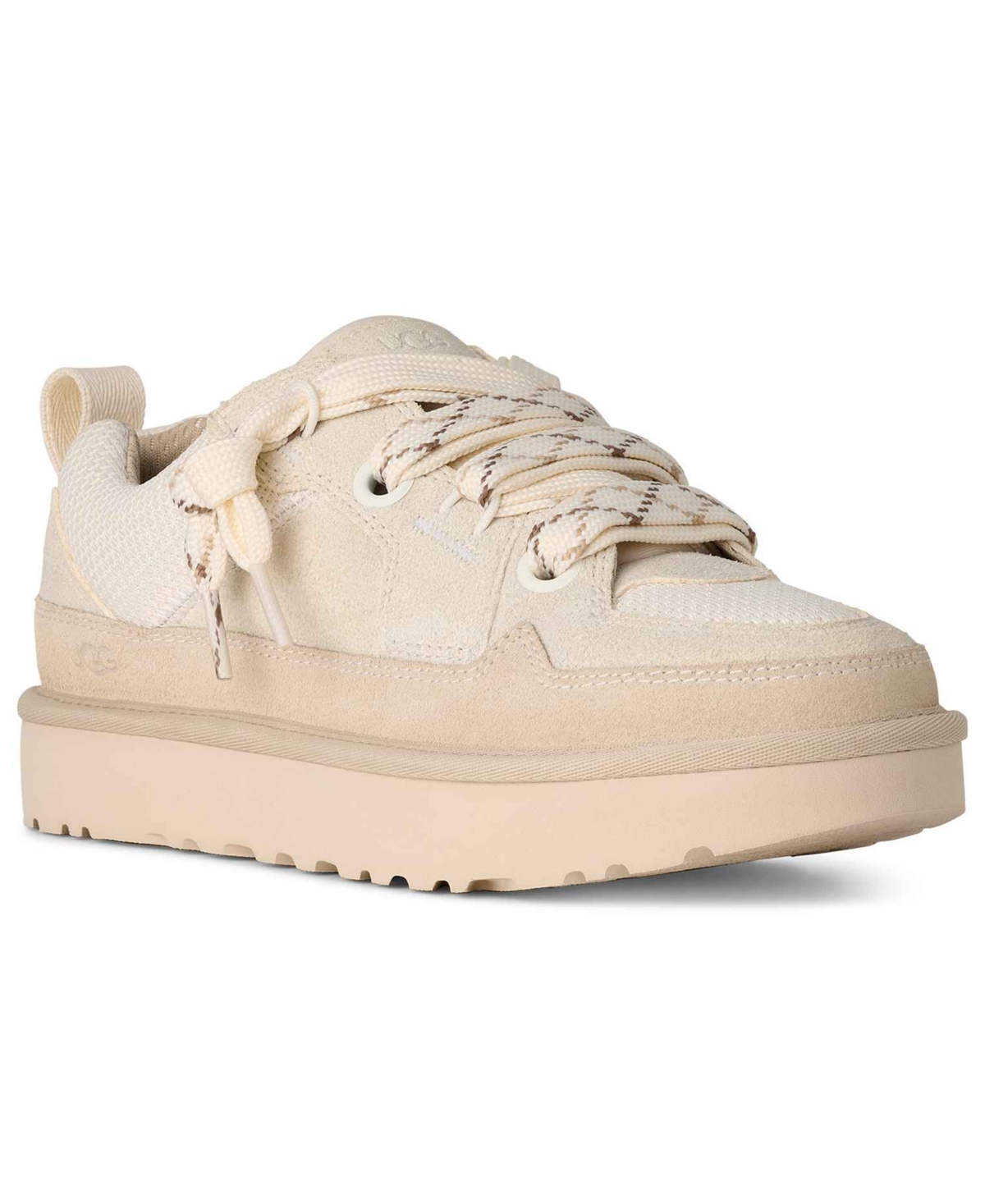 Ugg Women's Lo Lowmel Lace Up Sneakers In Neutral