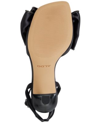 Women's Tinsel Two-Piece Square Toe Dress Sandals