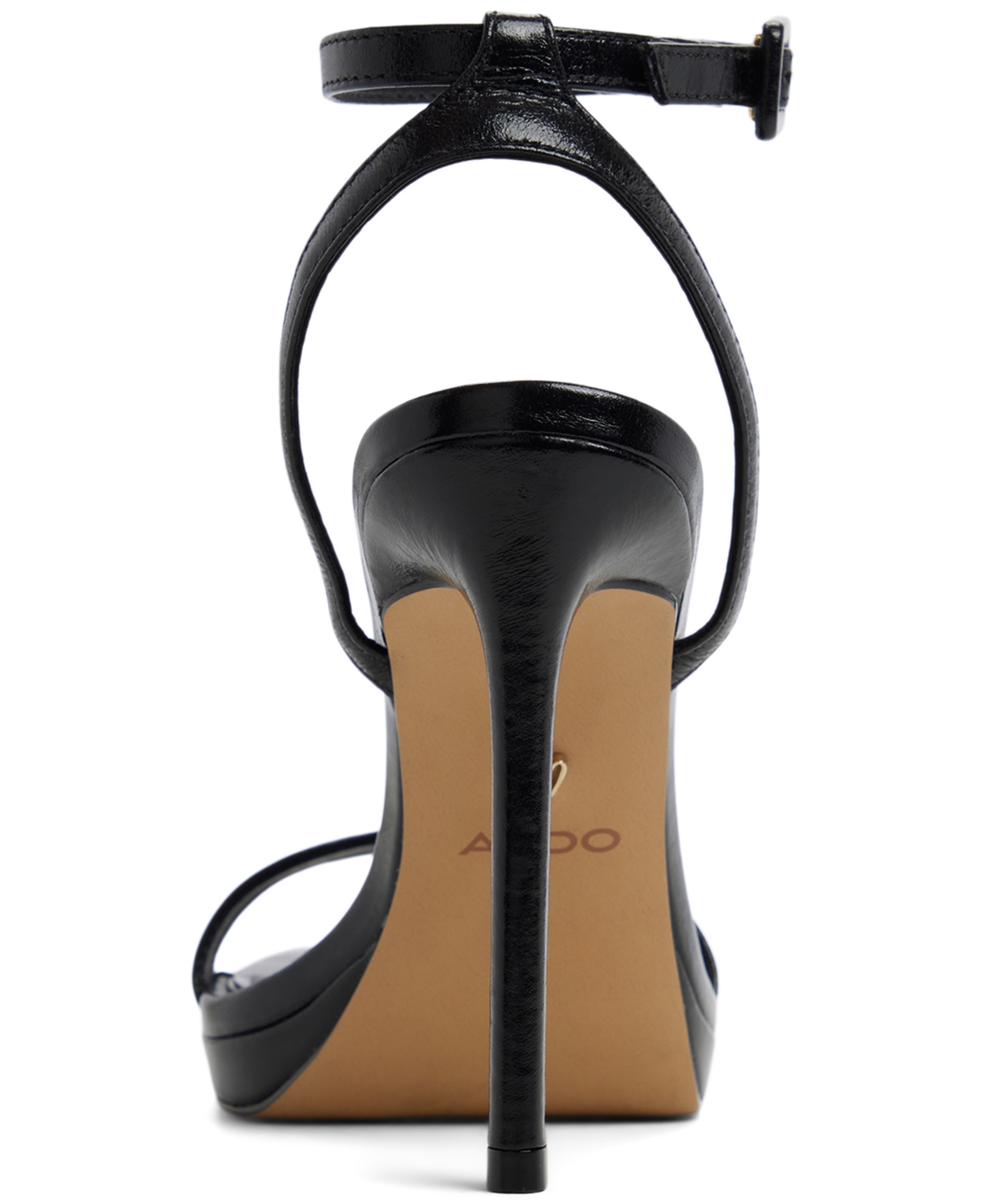 Aldo Women's Kaathy Two-piece Square Toe Dress Sandals In Black