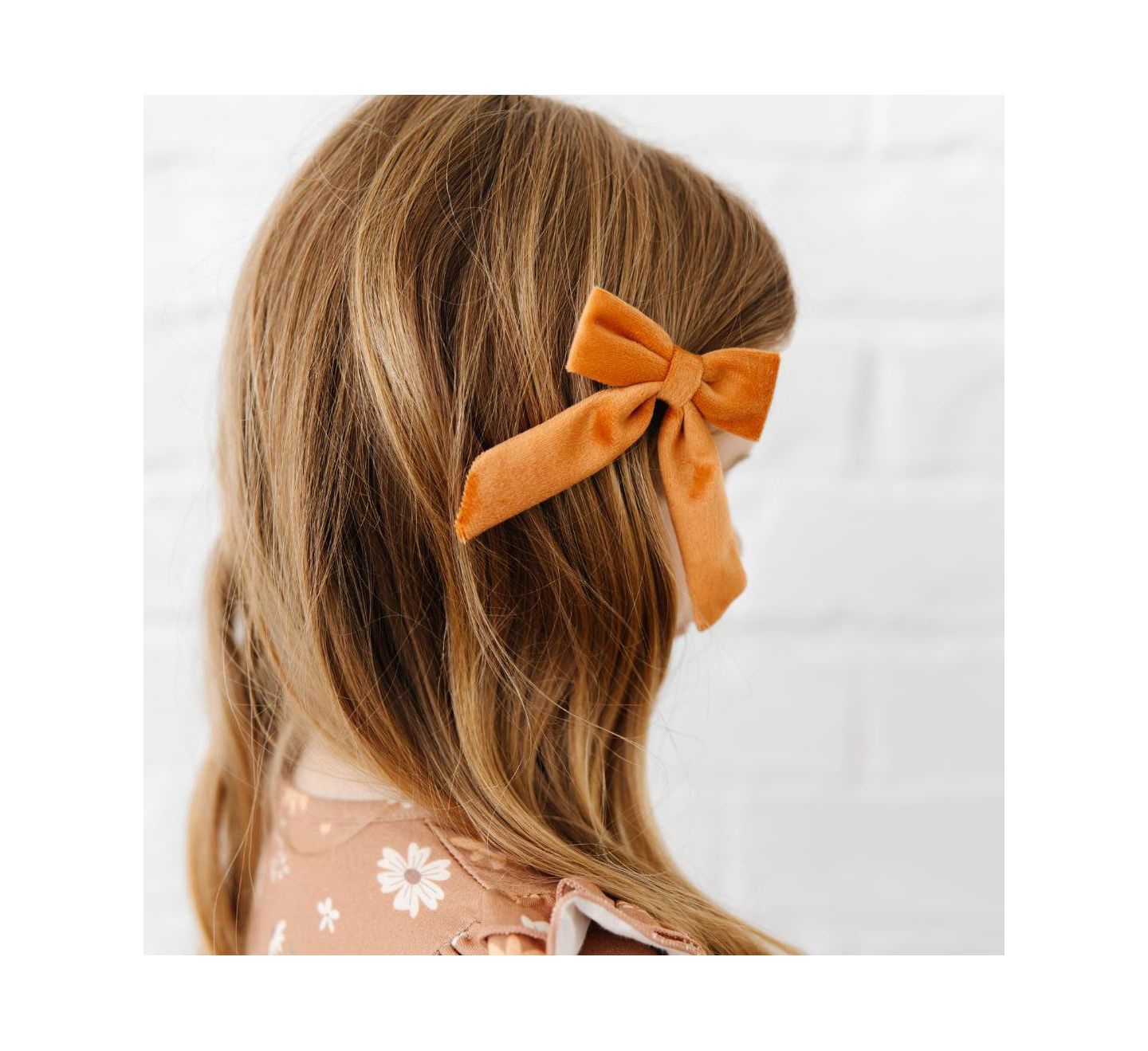 Аксессуары для волос Sweet Wink Child Spice Velvet Coquette Bow Clip для девочек — фото 3