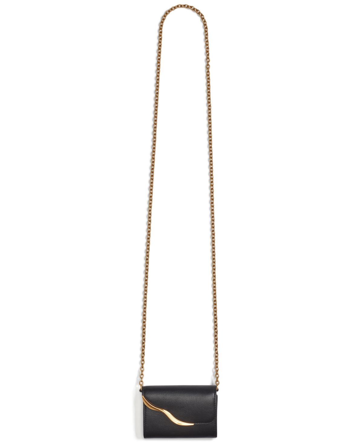 Donna Karan Women's Malverne Pave String Wallet In Gold